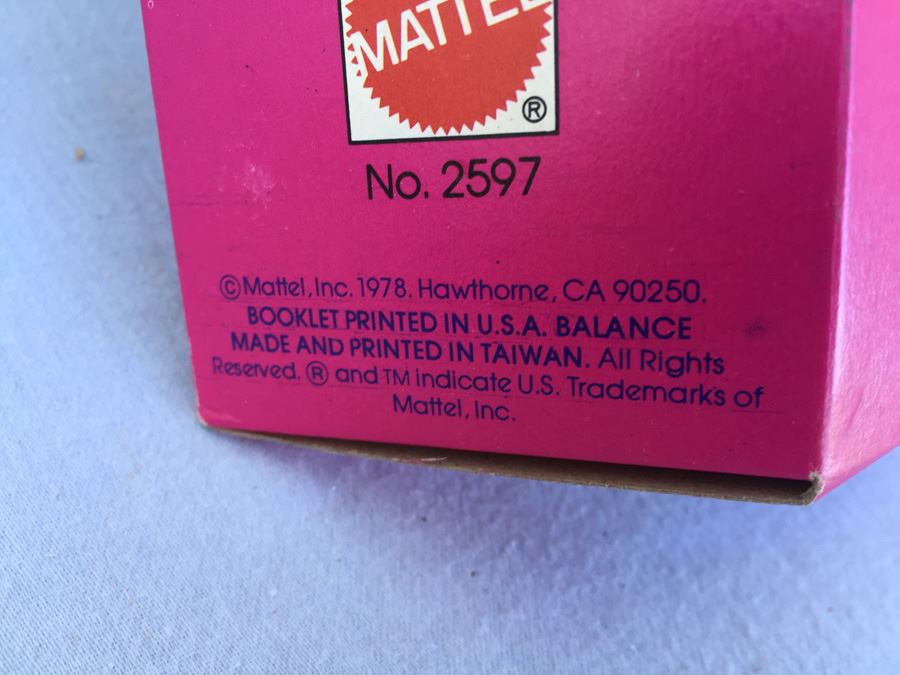 Kissing Barbie Mattel New In Box Vintage 1978 [Photo 10]