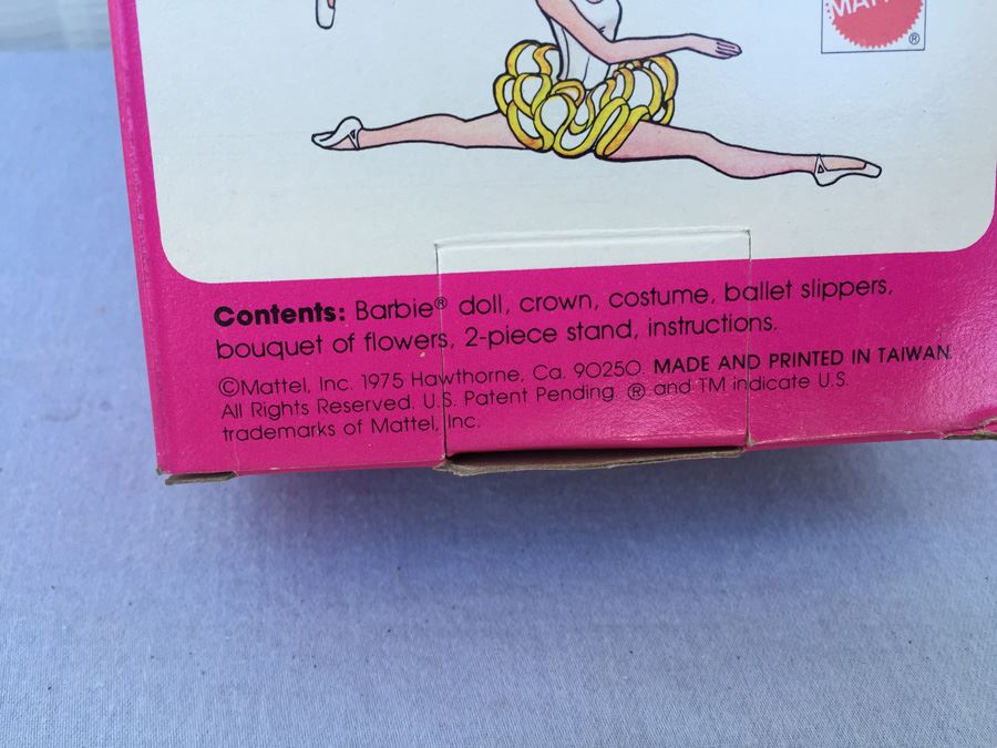 Ballerina Barbie New In Box Mattel Vintage 1975 [Photo 5]