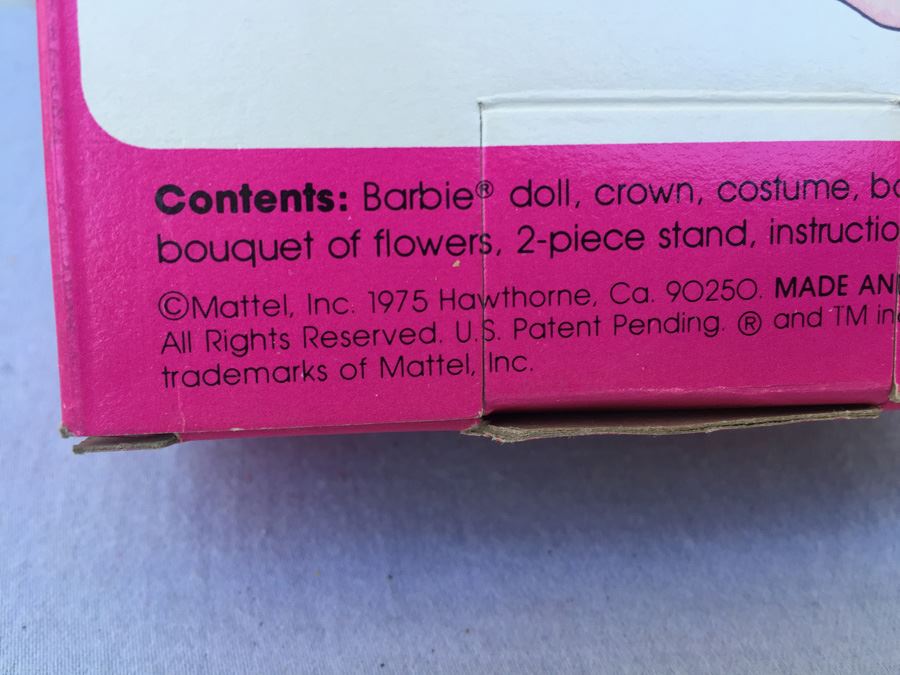 Ballerina Barbie New In Box Mattel Vintage 1975 [Photo 6]