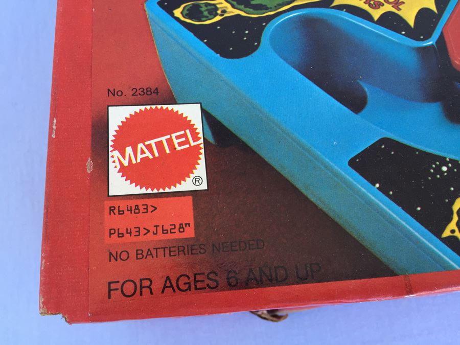 Superman Spinball Pinball Mattel New In Box Vintage 1978 [Photo 6]