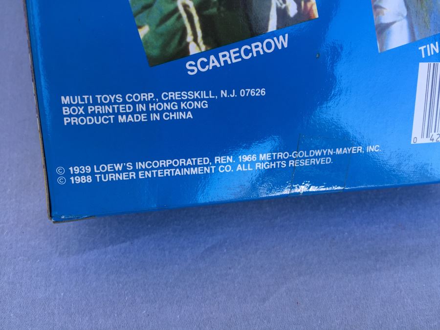 The Wizard Of Oz Scarecrow Doll New In Box Multi Toys Corp Vintage 1988 [Photo 5]