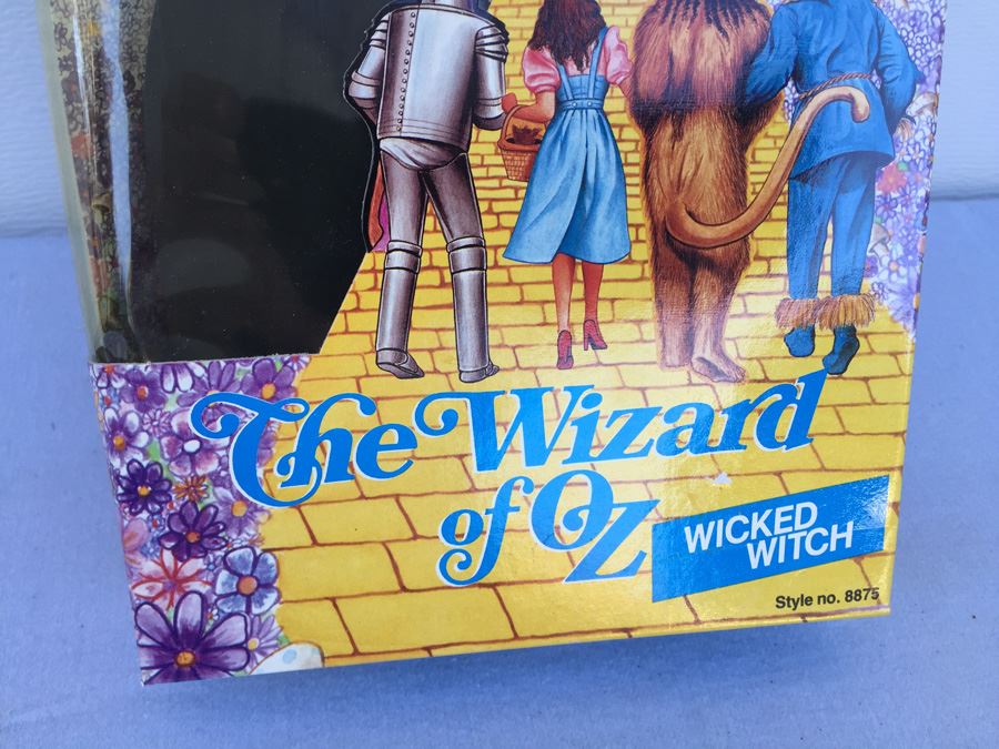 The Wizard Of Oz Wicked Witch Doll New In Box Multi Toys Corp Vintage 1988 [Photo 3]