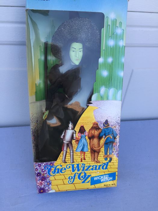 The Wizard Of Oz Wicked Witch Doll New In Box Multi Toys Corp Vintage 1988