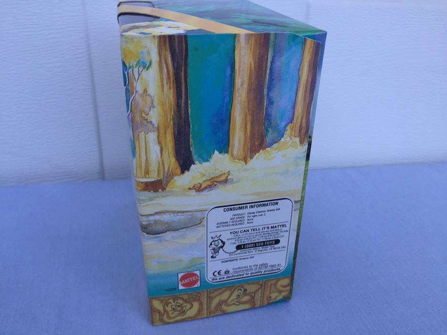 Walt Disney's Snow White And The Seven Dwarfs Sneezy Doll Mattel New In Box Vintage 1992 [Photo 2]