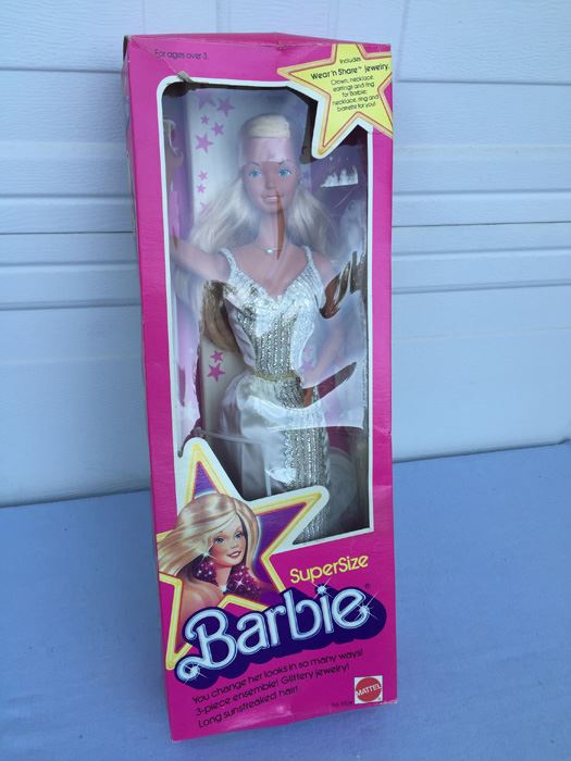 Super Size Barbie 18 Inch Doll Mattel New In Box Vintage 1976 [Photo 1]