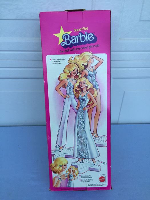 Super Size Barbie 18 Inch Doll Mattel New In Box Vintage 1976