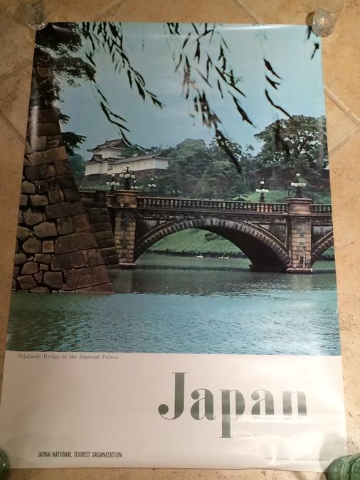 Original Vintage Japan Travel Poster [Photo 1]