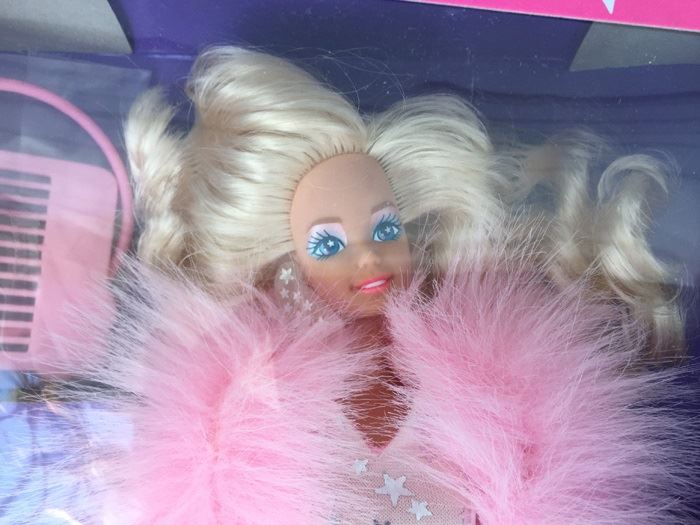 Super Star Barbie Mattel New In Box Vintage 1988 [Photo 4]