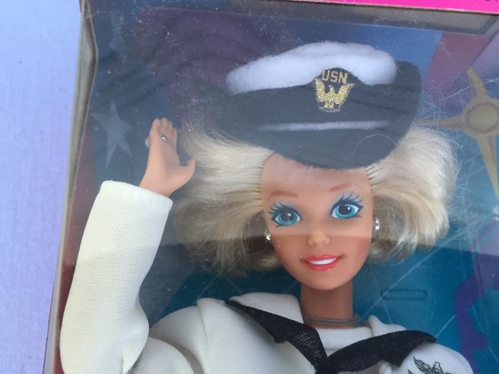 Navy Barbie Stars 'N Stripes Second Edition Limited New In Box Mattel Vintage 1990 [Photo 4]