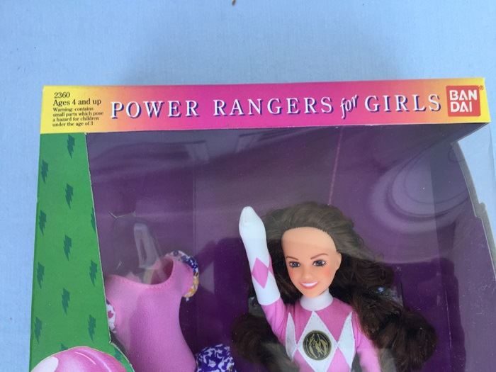 Mighty Morphin Power Rangers Pink Ranger Kimberly Bandai New In Box Vintage 1994 [Photo 6]
