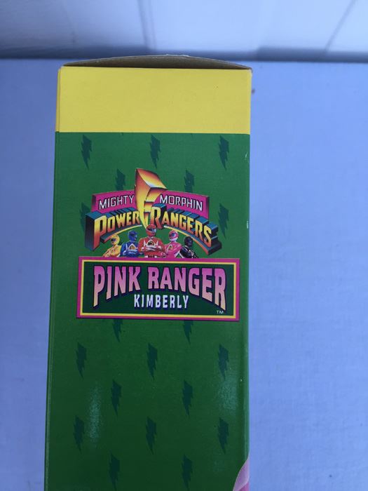 Mighty Morphin Power Rangers Pink Ranger Kimberly Bandai New In Box Vintage 1994 [Photo 9]