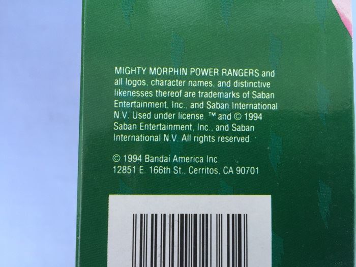 Mighty Morphin Power Rangers Pink Ranger Kimberly Bandai New In Box Vintage 1994 [Photo 8]