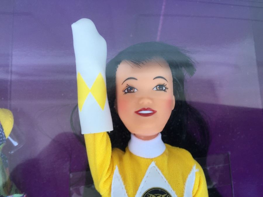 Mighty Morphin Power Rangers Yellow Ranger Trini Bandai New In Box Vintage 1994 [Photo 5]
