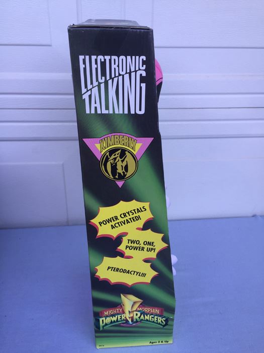 Mighty Morphin Power Rangers Pink Ranger Kimberly Electronic Talking Bandai New In Box Vintage 1994 [Photo 7]