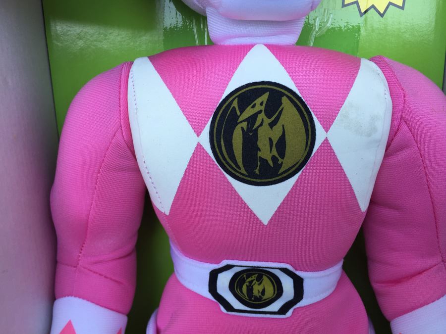 Mighty Morphin Power Rangers Pink Ranger Kimberly Electronic Talking Bandai New In Box Vintage 1994 [Photo 6]