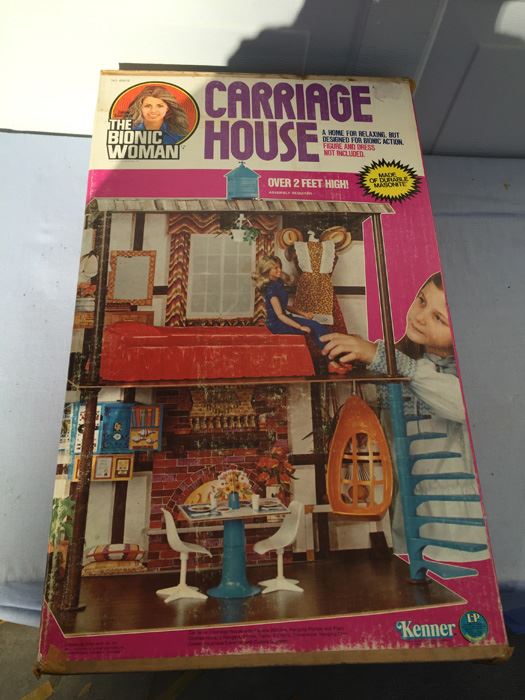 Jaime Sommers The Bionic Woman Carriage House Over 2 Feet High Kenner New In Box Vintage 1977  [Photo 1]