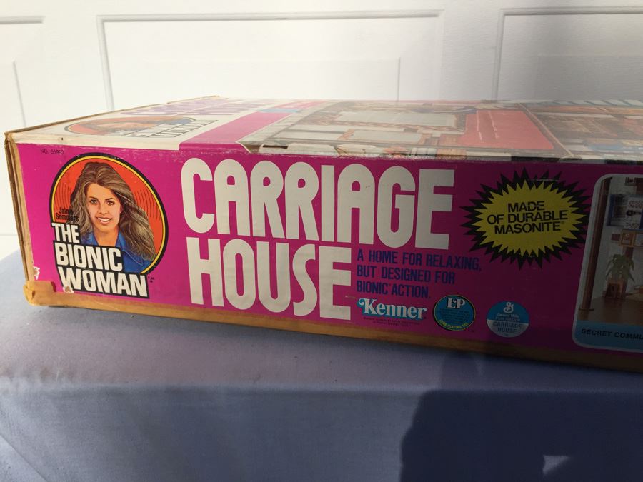 Jaime Sommers The Bionic Woman Carriage House Over 2 Feet High Kenner New In Box Vintage 1977  [Photo 10]
