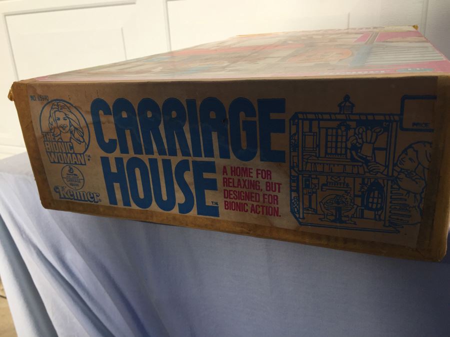 Jaime Sommers The Bionic Woman Carriage House Over 2 Feet High Kenner New In Box Vintage 1977  [Photo 8]