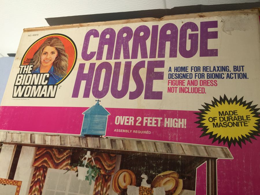 Jaime Sommers The Bionic Woman Carriage House Over 2 Feet High Kenner New In Box Vintage 1977  [Photo 4]