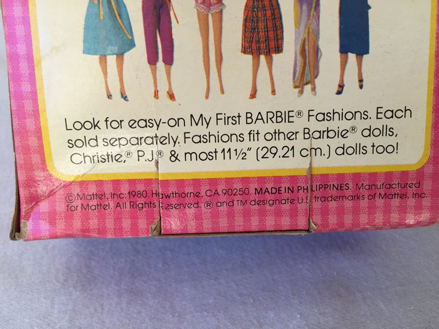 My First Barbie Mattel New In Box Vintage 1980 [Photo 6]