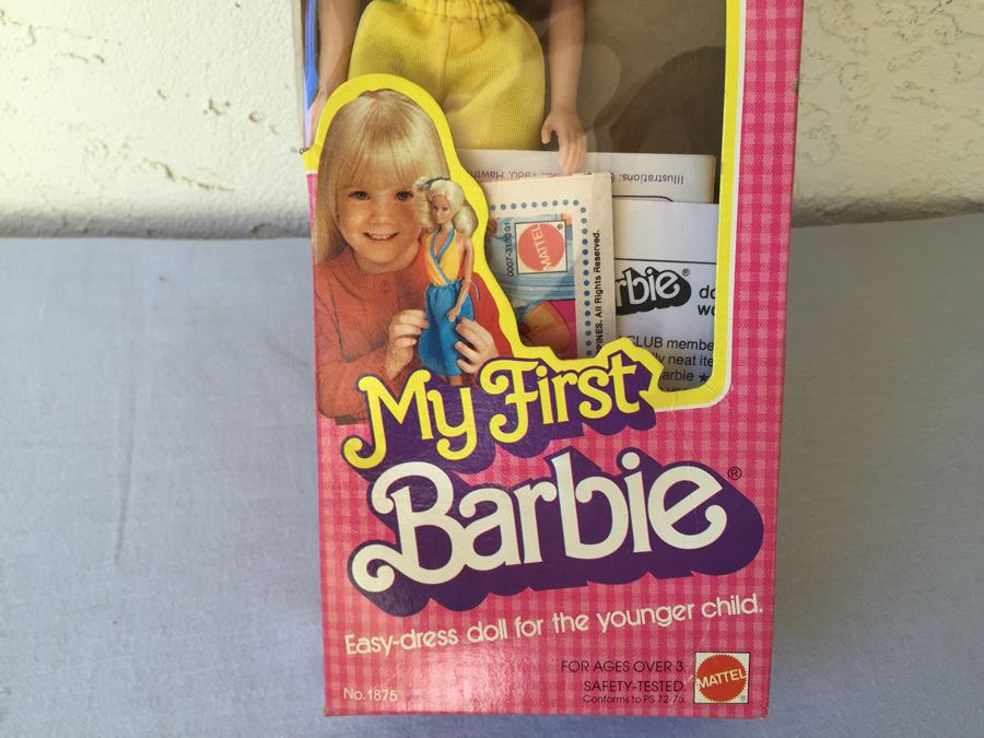 My First Barbie Mattel New In Box Vintage 1980 [Photo 2]