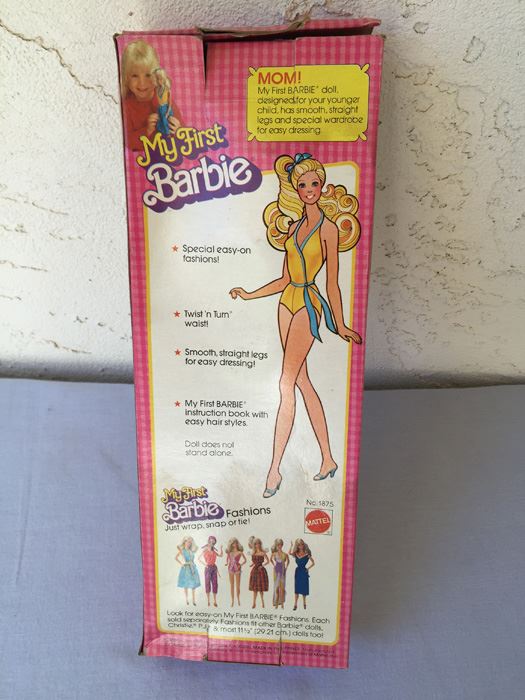 My First Barbie Mattel New In Box Vintage 1980 [Photo 3]