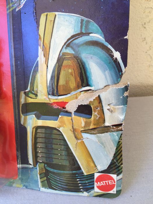 Battlestar Galatica Cylon Centurian Mattel New On Card Vintage 1978 [Photo 4]