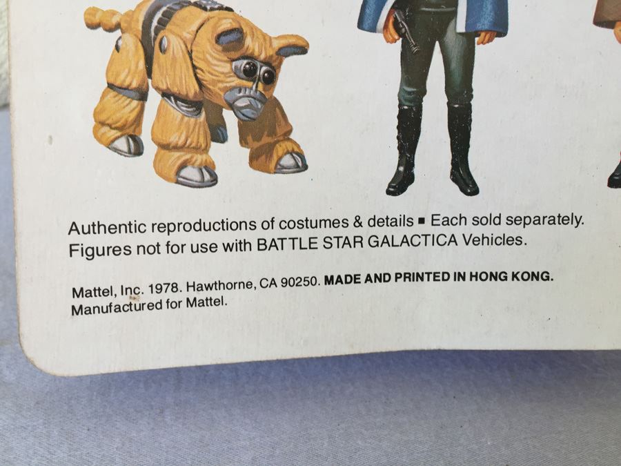 Battlestar Galatica Imperious Leader Mattel New On Card Vintage 1978 [Photo 4]