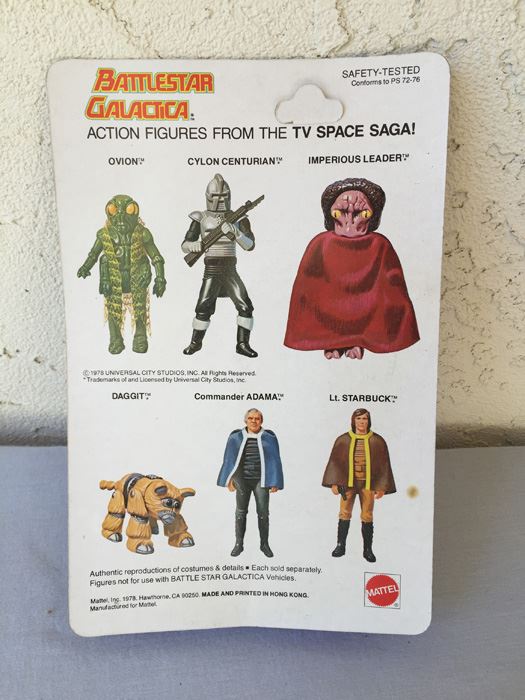 Battlestar Galatica Imperious Leader Mattel New On Card Vintage 1978 [Photo 3]
