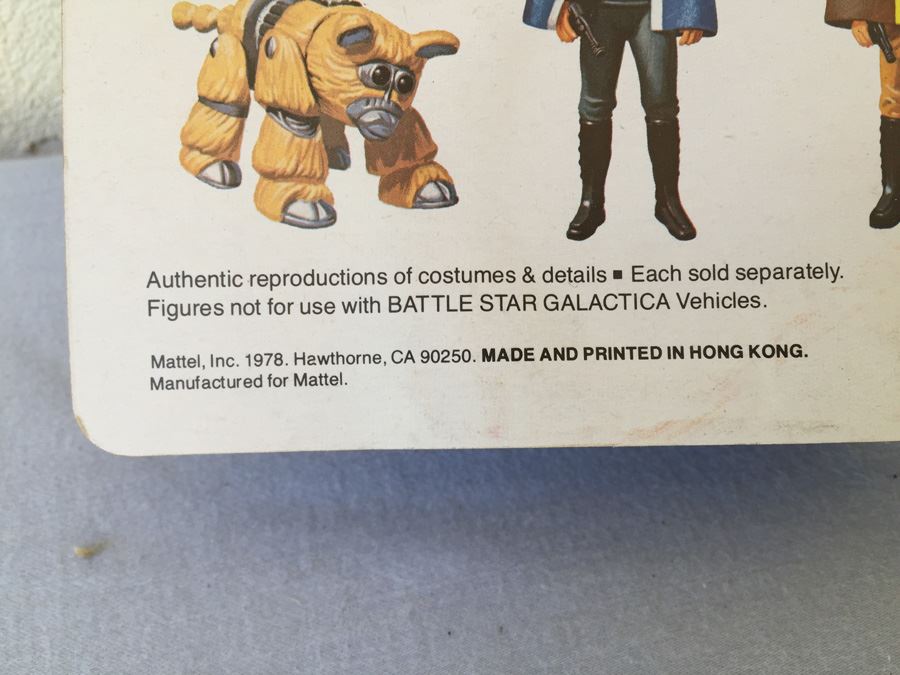 Battlestar Galatica Daggit Mattel New On Card Vintage 1978 [Photo 6]