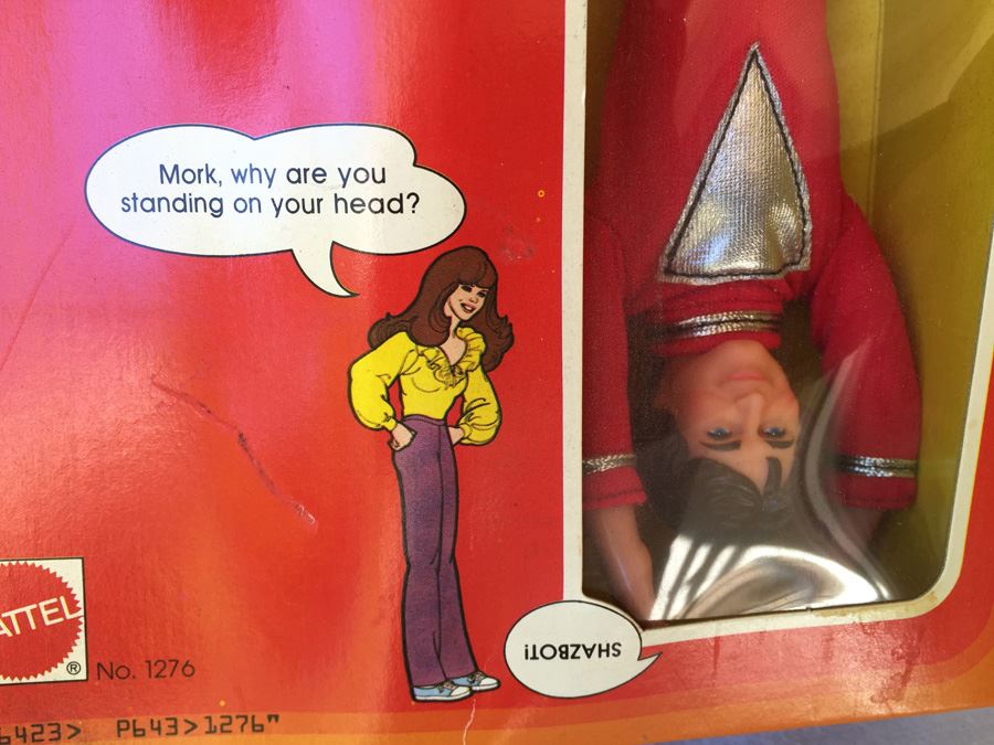 mork and mindy talking doll