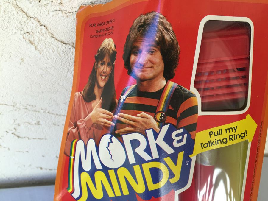 mork and mindy talking doll