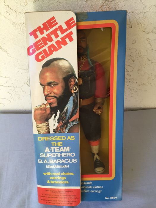 A-Team The Gentle Giant Mr. T Action Figure Doll Galoob New In Box Vintage 1983 [Photo 1]