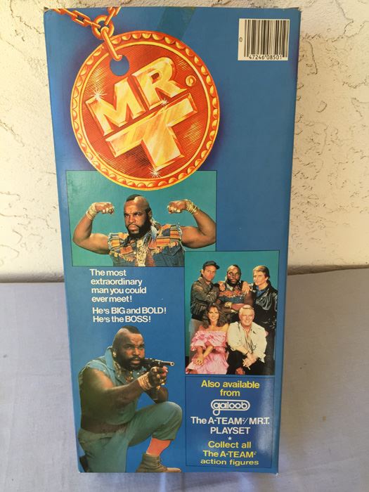 A-Team The Gentle Giant Mr. T Action Figure Doll Galoob New In Box Vintage 1983 [Photo 3]