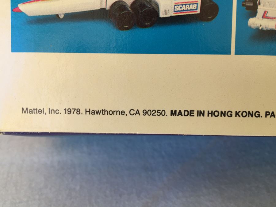 Battlestar Galatica Colonial Viper Mattel New In Box Vintage 1978 [Photo 5]