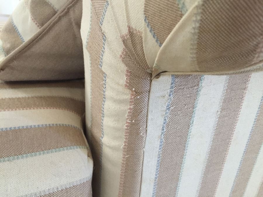 Upholstered Striped Sofa SLEEPER [Photo 5]