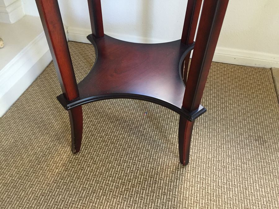 Bombay Two-Tiered Round Side Table [Photo 5]