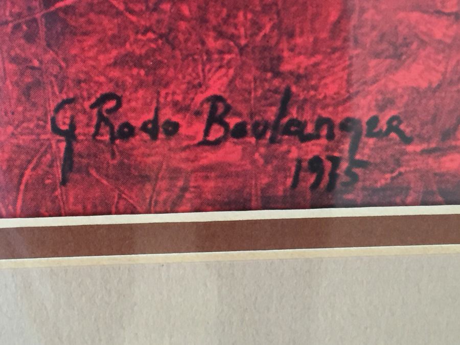 Framed Rodo Boulanger Print [Photo 5]