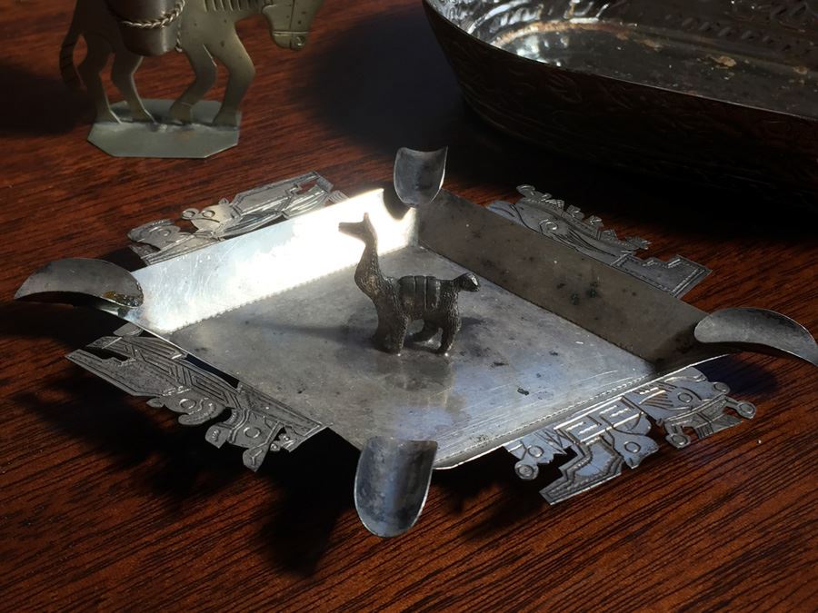 Ashtray, Candle Holder & Bowl Lot [Photo 5]