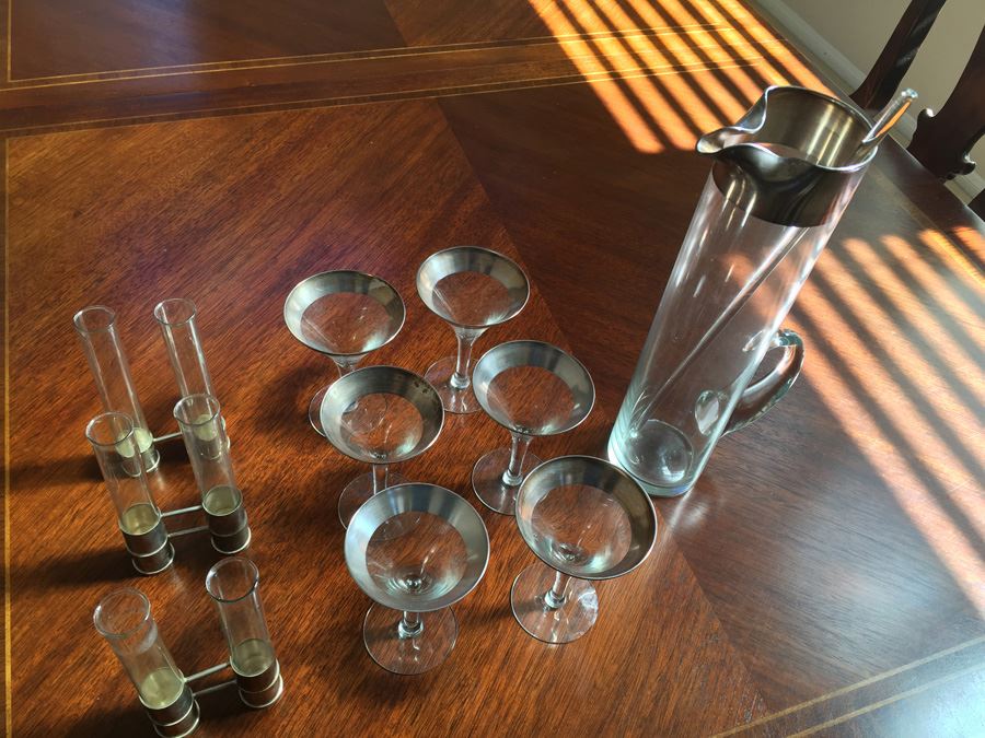 Stemware Set Originally Owned By TV Show Beverly Hillbillies Mom Irene Ryan [Photo 10]