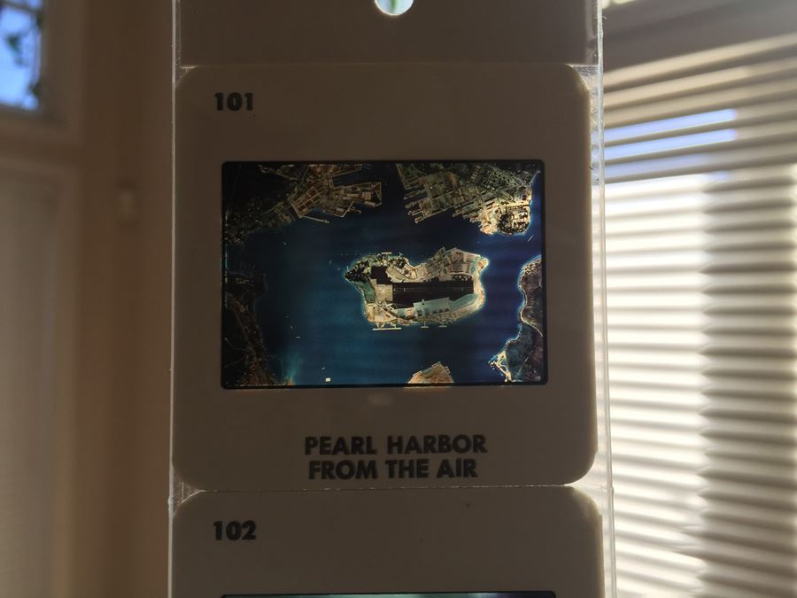 Incredible Set Of Color Slides Courtesy Of The US Navy Showing The Attack On Pearl Harbor Dec 7 1941 [Photo 16]