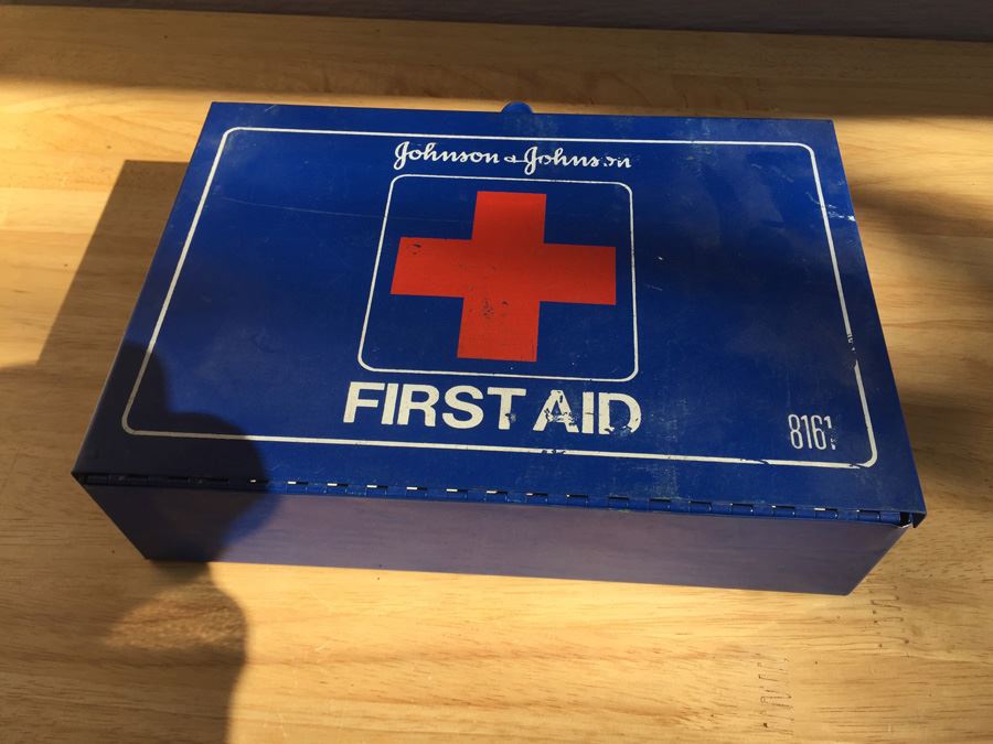 Metal First Aid Kit