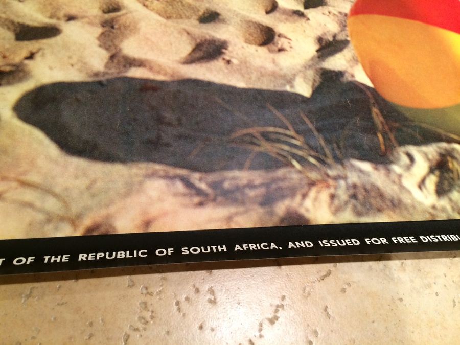 Original Vintage South Africa Travel Poster [Photo 7]