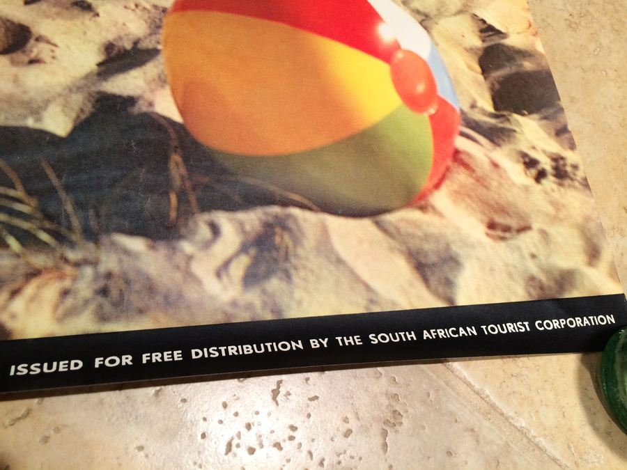 Original Vintage South Africa Travel Poster [Photo 8]