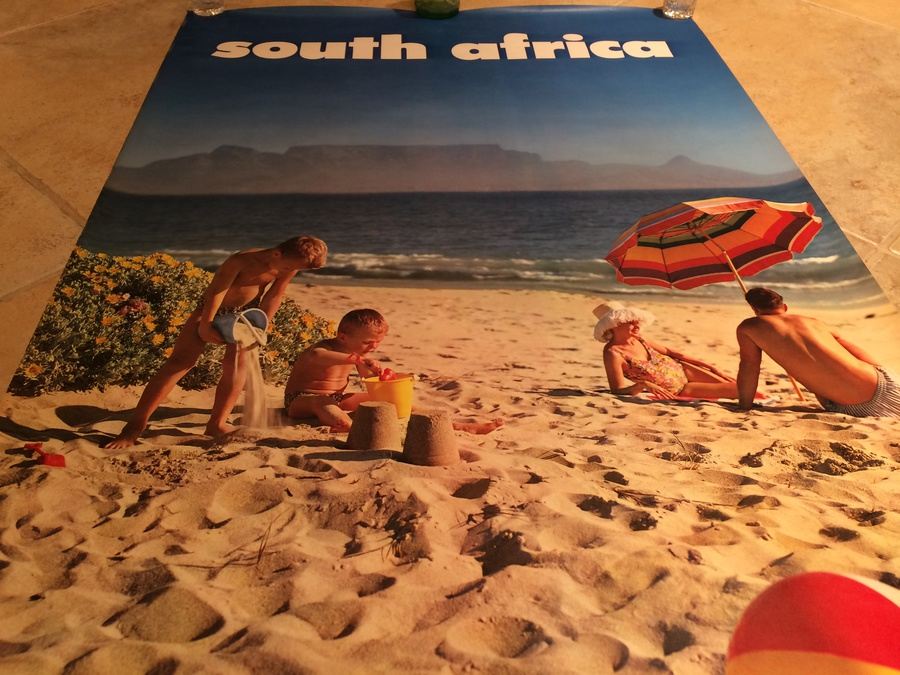 Original Vintage South Africa Travel Poster [Photo 2]
