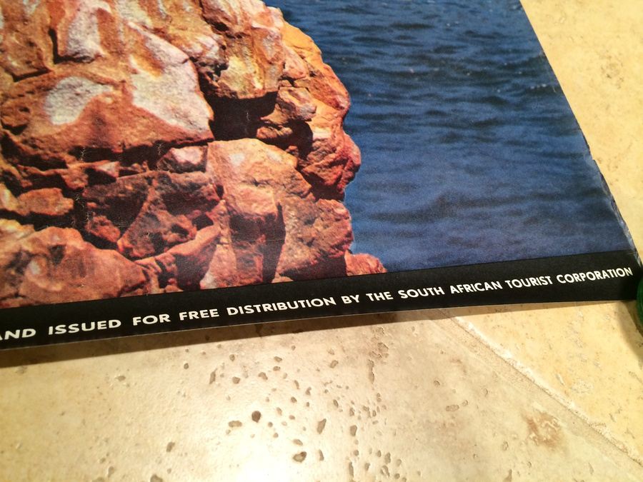 Original Vintage South Africa Travel Poster [Photo 6]