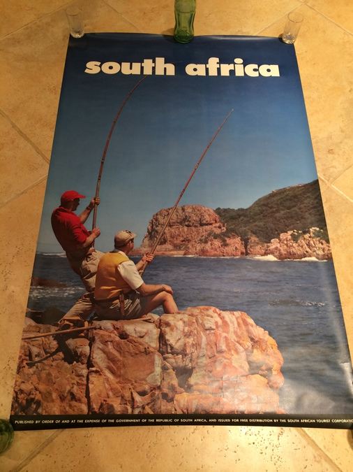 Original Vintage South Africa Travel Poster [Photo 1]