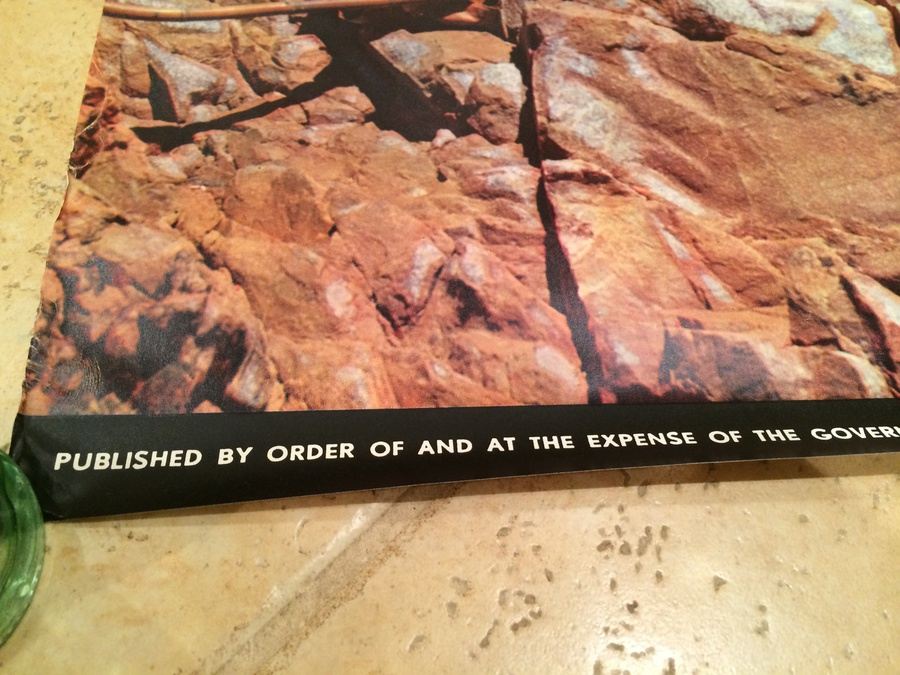 Original Vintage South Africa Travel Poster [Photo 4]