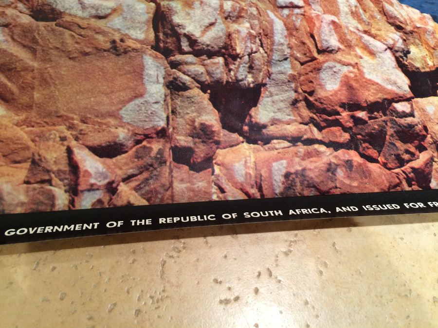 Original Vintage South Africa Travel Poster [Photo 5]
