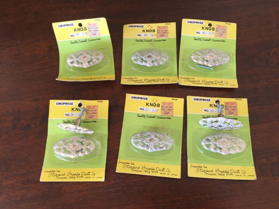 Vintage Pulls Knobs In Packaging [Photo 1]